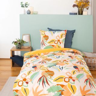 Parure De Lit Aventura - Coton Adouci - 140 X 200 Cm