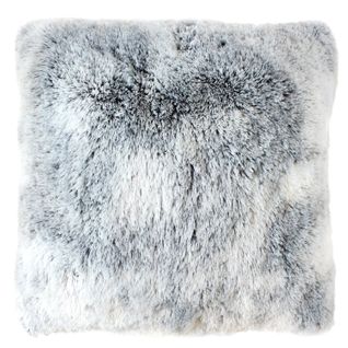 Coussin à Poils Doux Tinn - 40 X 40 Cm - Gris