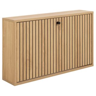 Meuble à Chaussures Effet Tasseaux Baïkal - Beige