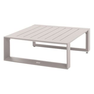 Table Basse De Jardin Carrée En Aluminium Allure - 79 X 79 Cm - Avoine