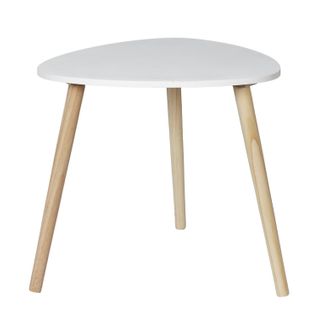 Table Basse Triangulaire Shelly - Blanc