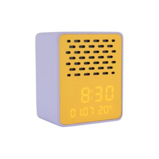 Réveil Haut-parleur Bluetooth Funky Vibes - Violet Et Jaune