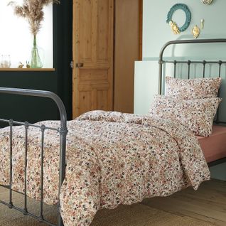 Housse De Couette "capucine" - 140x200 Cm - "gaze De Coton"