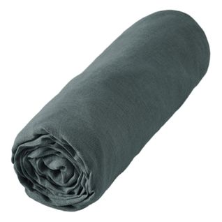 Drap Housse "soline" - 160x200 Cm - Lin Lavé L'effet Papillon