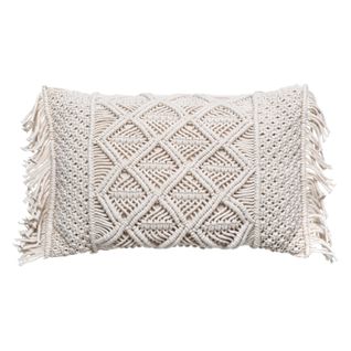 Coussin Macramé "été" 30 X 50 Cm