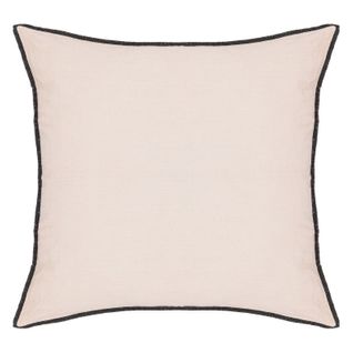 Coussin Coton Et Lin Déhoussable "linah" 45 X 45 Cm