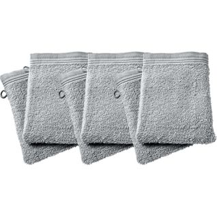 Lot De 6 Gants De Toilette Éponge "spa" 15 X 21 Cm / 400 Gr/m²