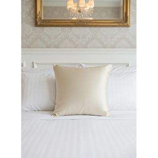 Taie D'oreiller "silk" Soie De Mûrier Coton Pur