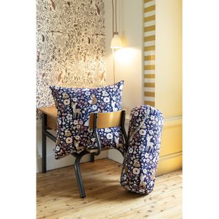 Couette Imprimée - 220x240 Cm - "forêt Enchantée" Réversible 100% Coton / 57 Fils/cm²