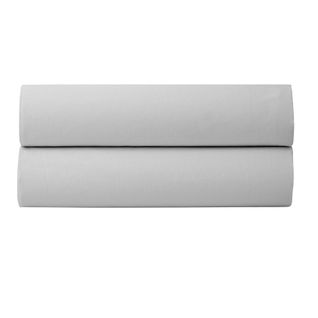 Drap Housse Percale "julian" Avec Bonnet 35 Cm - 200x200 Cm - Coton Pur