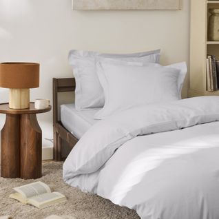 Housse De Couette Percale De Coton Peigné "julian" Toutes Dimensions