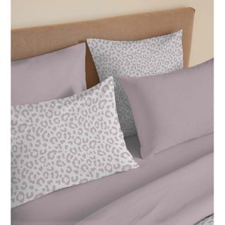 Pack Complet Housse De Couette Réversible "vanessa" 6 Pièces Pour Lit 160 X 200 Diana Blush