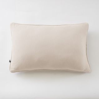 Coussin Déhoussable Avec Passepoil "gaïa" 40 X 60 Cm "gaze De Coton"