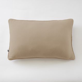Coussin Déhoussable Avec Passepoil "gaïa" 40 X 60 Cm "gaze De Coton"
