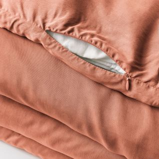 Housse De Couette "lysandre" Toutes Dimensions "lyocel"