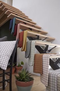 Taie D’oreiller 50 X 70 Cm – Gaze De Coton Tissée – Gaïa Mix – Pampa