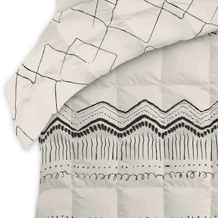 Couette Imprimée 140x200 Cm Avec Taie Coton Berbere