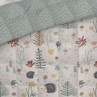 Couette Imprimée 220x240 Cm Avec Taies Coton Polisson