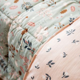 Couette Imprimée 220x240 Cm Avec Taies Coton Tamia