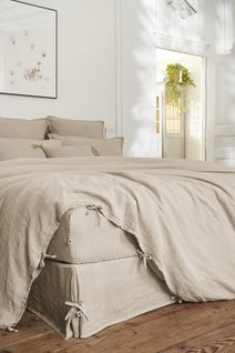 Drap Housse 140 X 190 Cm – Lin Lavé Français Luxe Soline – Lin