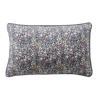 Coussin Déhoussable Avec Passepoil 40 X 60 Cm – Gaze De Coton Imprimée Malia