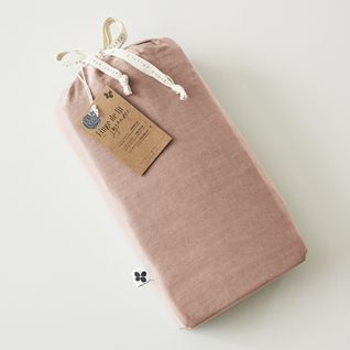 Drap-housse 180 X 200 Cm – Lyocell Uni Blush – Lysandre – Bonnet 30 Cm