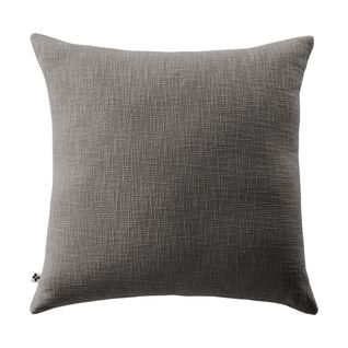 Coussin Déhoussable 60 X 60 Cm - 100% Coton Sixtine Ardoise