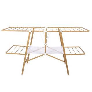 Etendoir à Linge Pliable Nairobi Bois Aluminium 20m