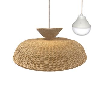 Suspension D'extérieur Nomade Darma Beige Rotin D80 Cm