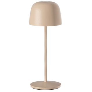 Lampe De Table Sans Fil Sophia Crème Aluminium