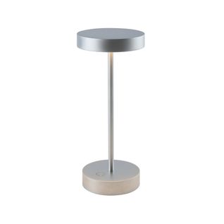 Lampe De Table Design Sandy Mini Chrome Aluminium H25cm