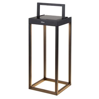 Lanterne Solaire Handy Noir Aluminium H32,5cm