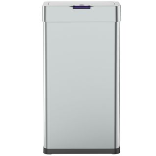 Poubelle De Cuisine Automatique Daytona Argent Acier Inoxydable 90l