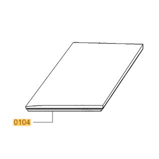 Joint De Couvercle Frigo, Réfrigérateur, Congélateur 00712451, 712451 Bosch, Siemens