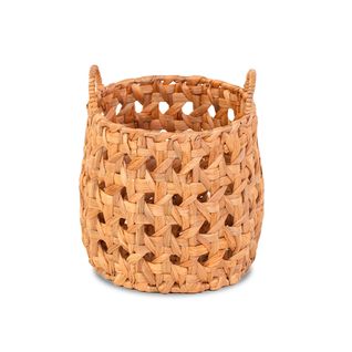 Panier Jacinthe D'eau Naturel Tressé