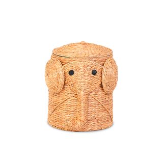 Panier Elephant Jacinthe D'eau Naturel