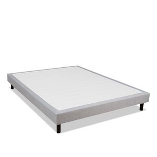 Sommier Tapissier En Kit Gris Clémence 90x190 Cm