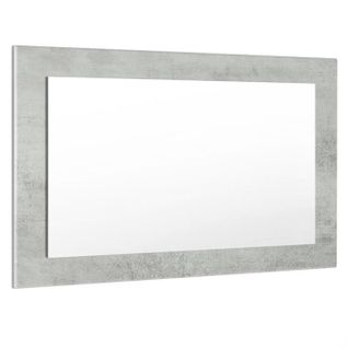 Miroir Aspect Béton Mat (hxlxp): 45 X 89 X 2
