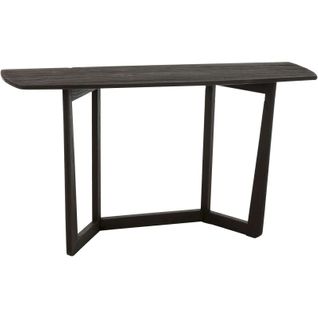 Console Noir Bois 140x40x78cm