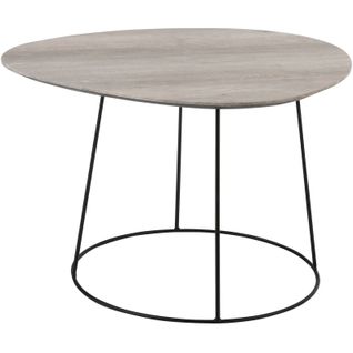 Table Basse Gris Bois 69x55x45cm