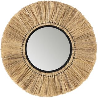 Miroir Bois Clair 64x3x64cm