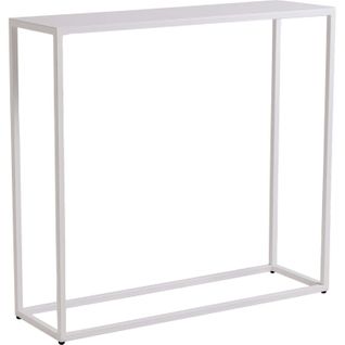 Console Métal Blanc 100x30x92cm