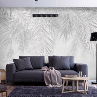 Papier Peint Adhésif Monotony Of Calm 392 X 280 Cm Blanc