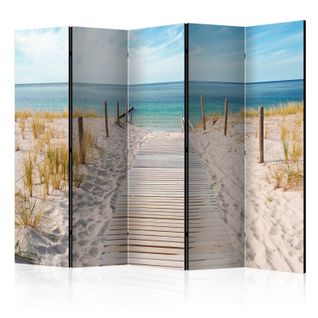 Paravent 5 Volets Toile Intissée 225x172cm