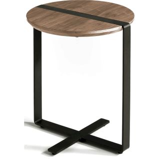Table D’appoint Bois Foncé 50x50x52cm