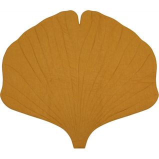 Tapis De Sol Molletonné Bébé Feuille Orange 120x110x3cm