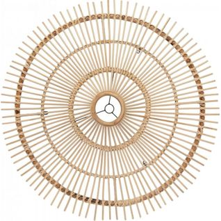 Suspension Sky En Rotin Design Beige