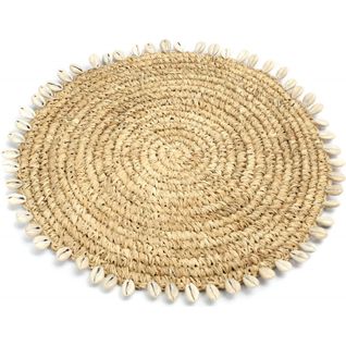 Set De Table Coquillage Raphia Bazar Bizar