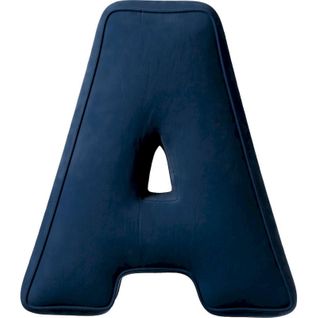 Coussin En Velours Lettre A