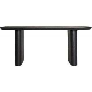 Table à Manger Rognes Contemporaine En Bois Noir